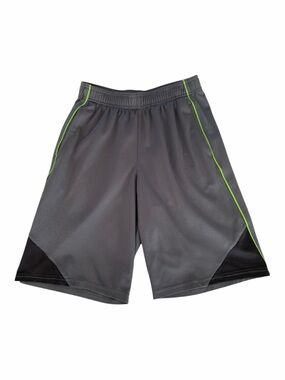 C9 by Champion Shorts Boys Size L (12-14) Gray Basketball Logo Mesh Lined Pocket
